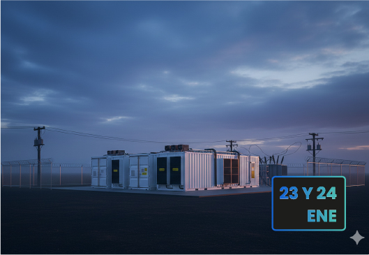 Curso Gratuito Fundamentos en sistemas de almacenamiento de energía BESS