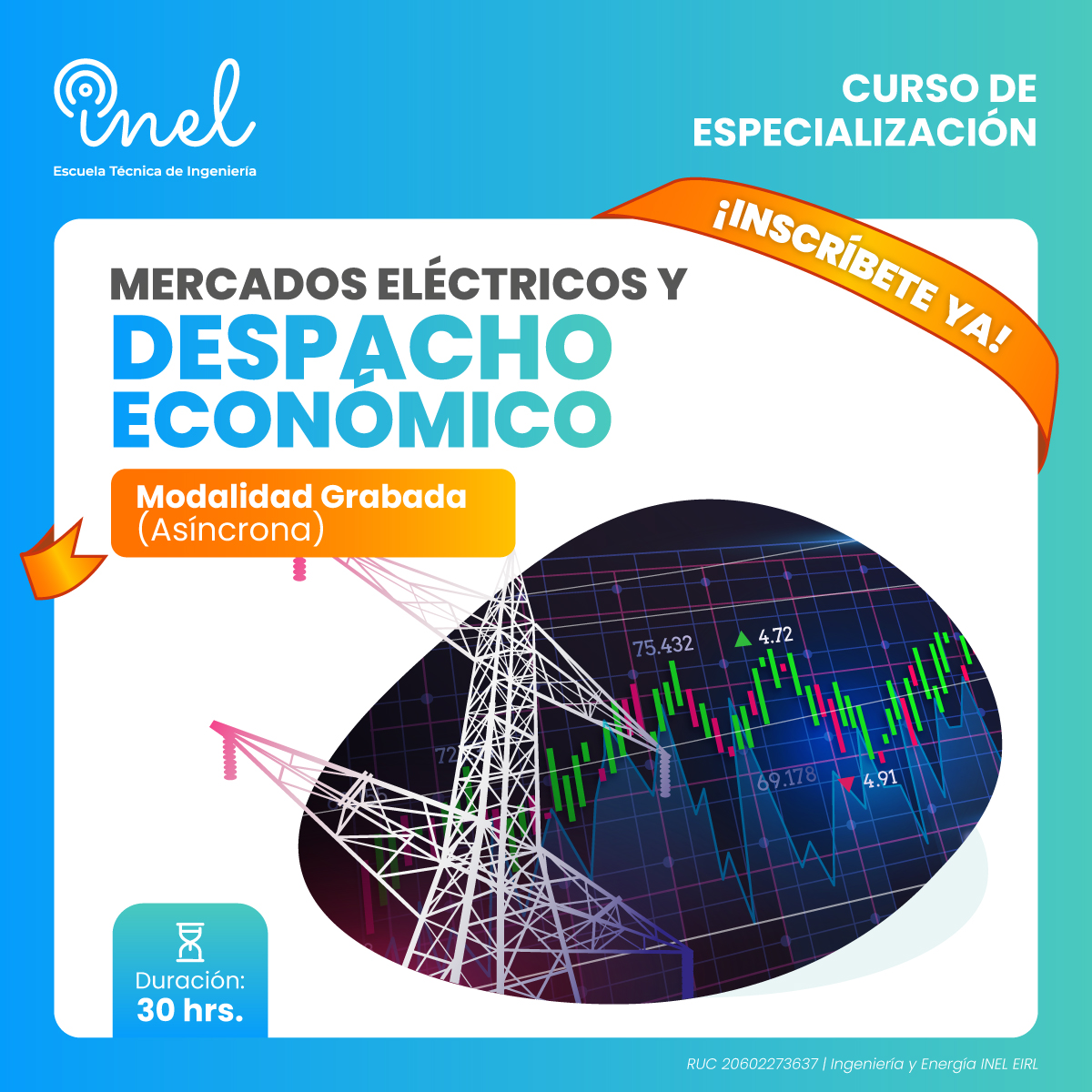 Curso de Especialización Mercados Eléctricos y Despacho Económico