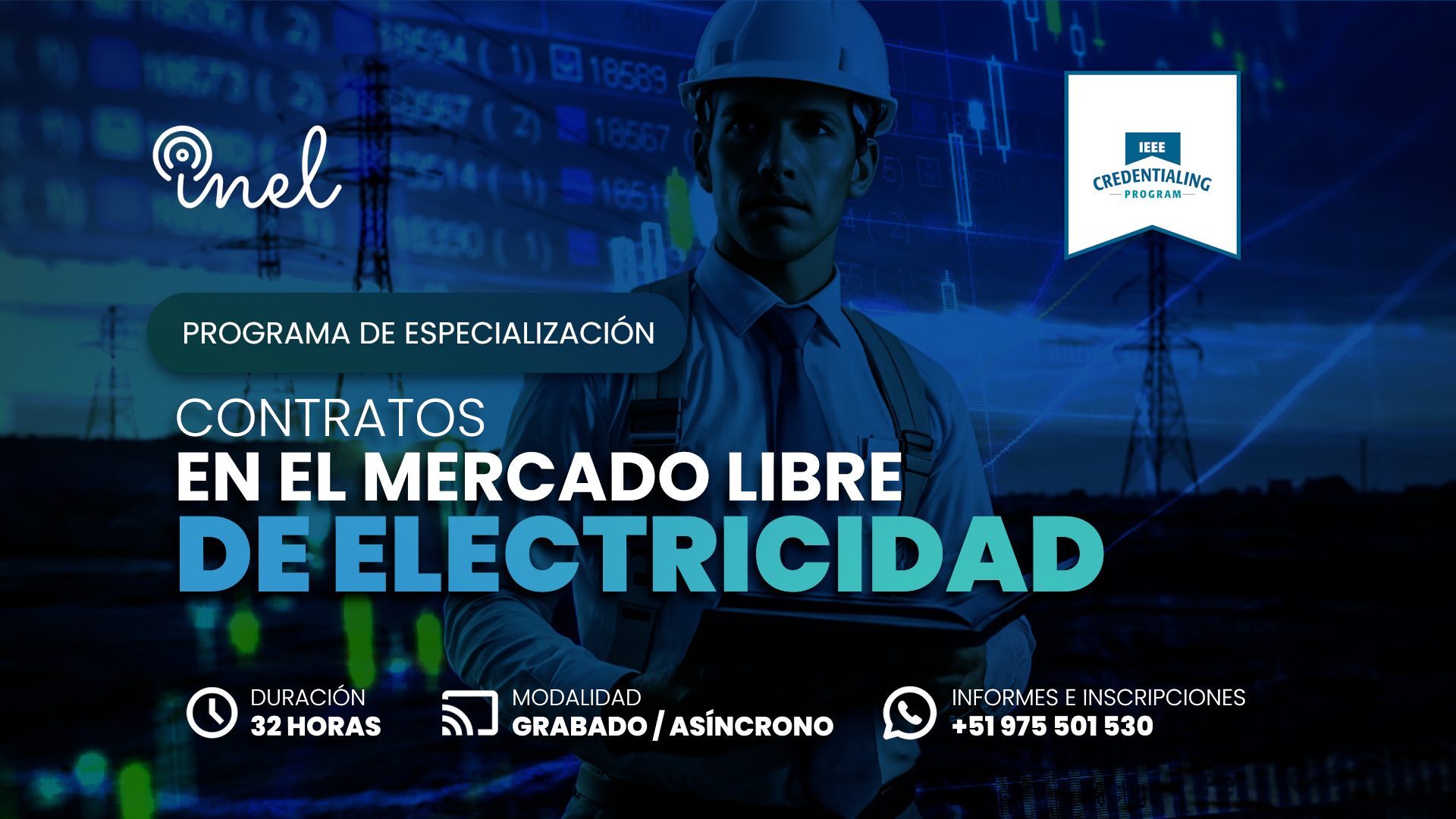 Programa de Especialización Contratos en el Mercado Libre de Electricidad